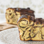 Chocolate pistachio babka