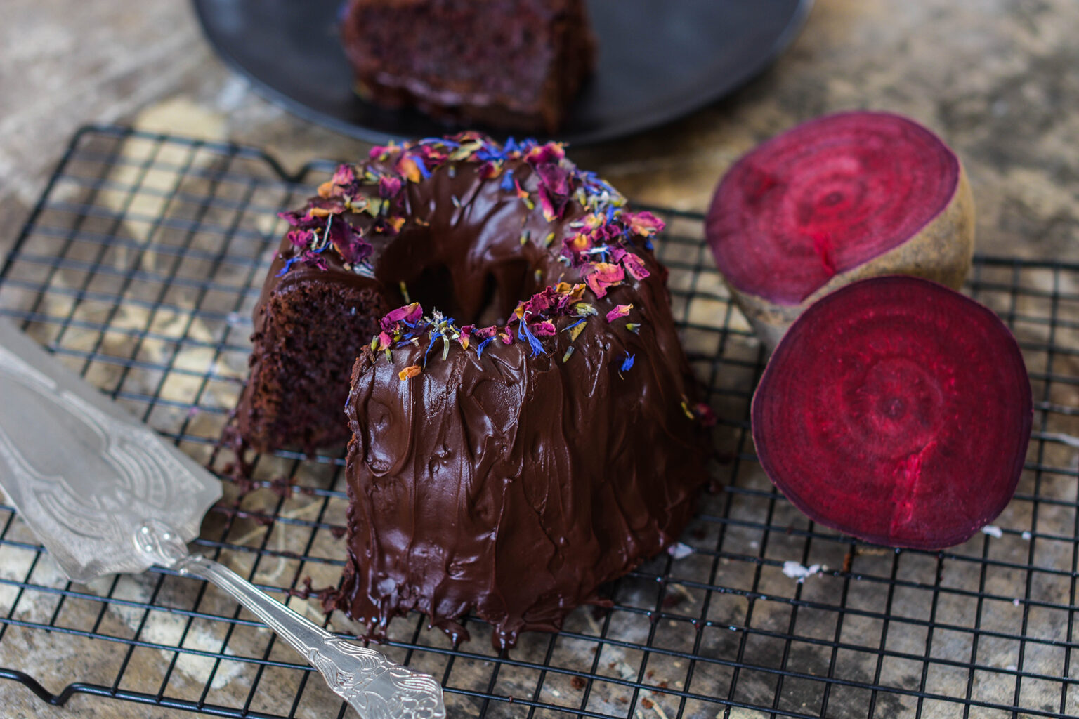 Rote Beete Schokoladenkuchen - Come On in My Kitchen