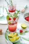 Raspberry Rosemary Cocktail