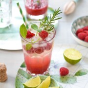 Raspberry Rosemary Cocktail