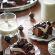 Schwarzwälder Kirsch Brownies