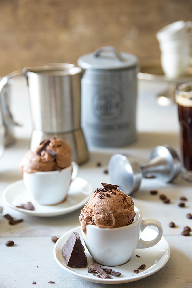 Espresso-Schokoladen-Eis 1