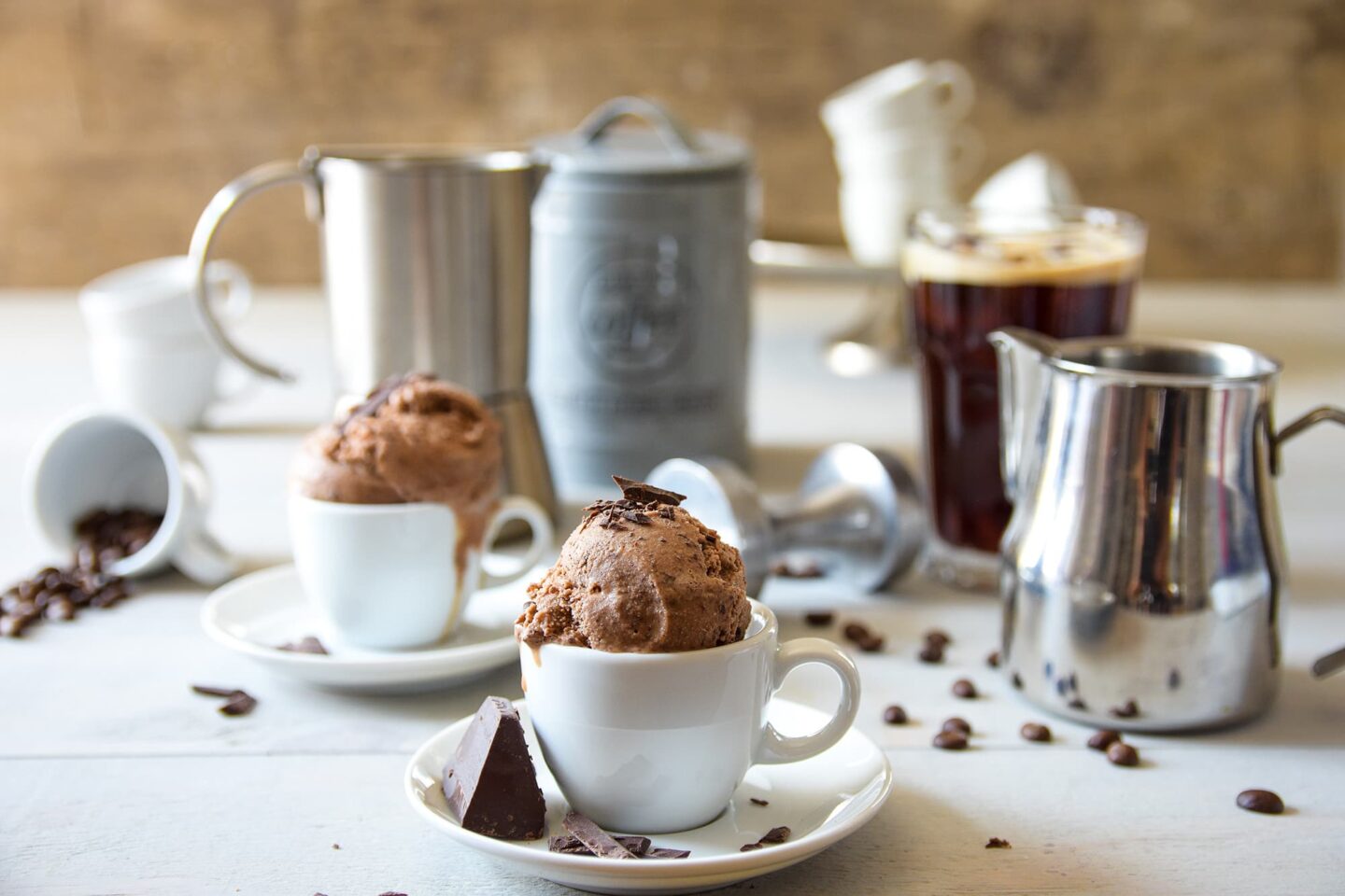 Espresso-Schokoladen-Eis
