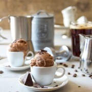 Espresso-Schokoladen-Eis