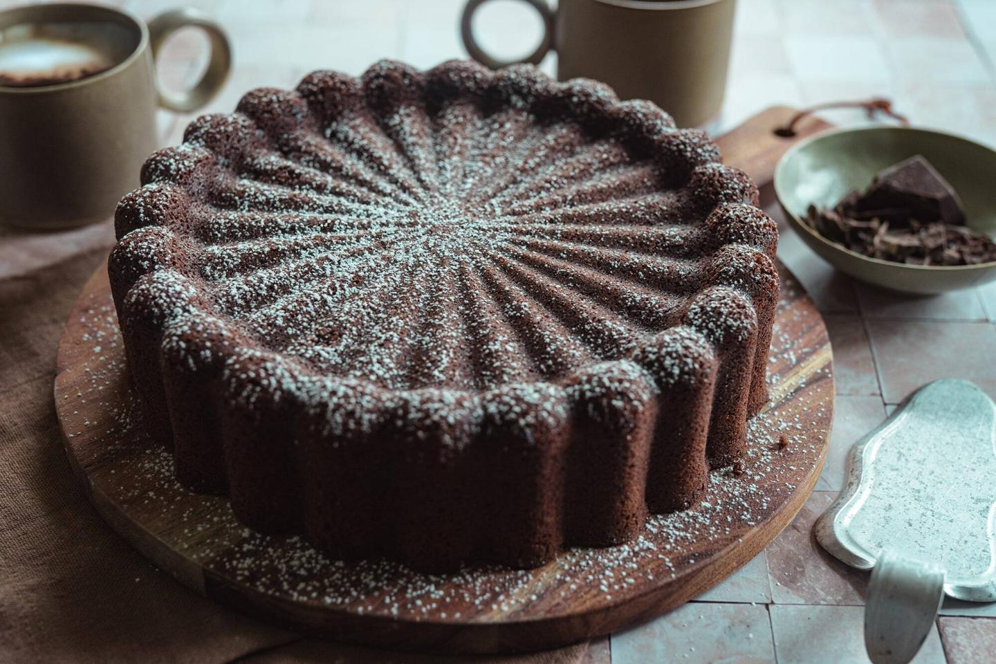 Schoko-Rotweinkuchen