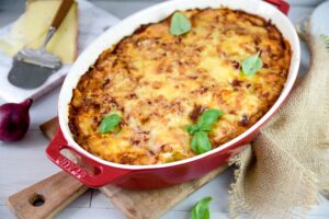 Mediterrane Lasagne mit Zucchini