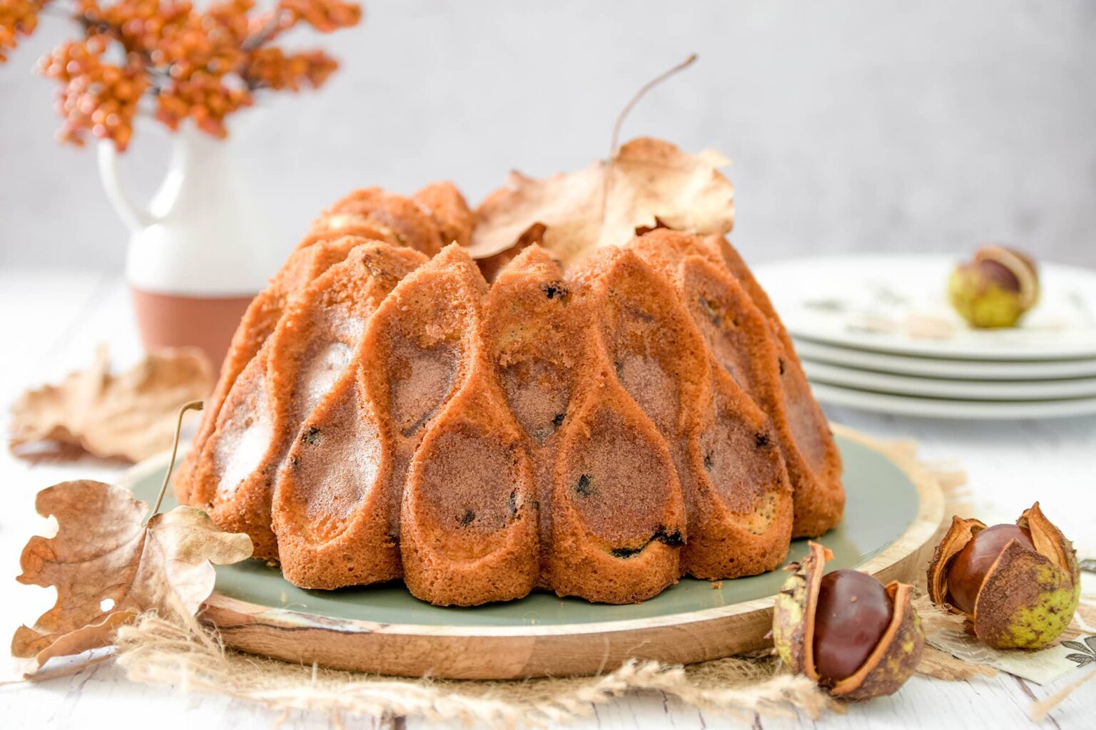 Eierlikör-Blaubeer-Kuchen mit Pekannüssen - Home and Herbs