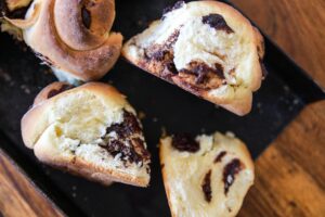 Schokoladen-Zimt-Schnecken