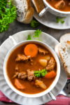 Savory goulash soup