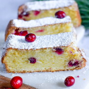 Vanillelikör-Cranberry-Kuchen