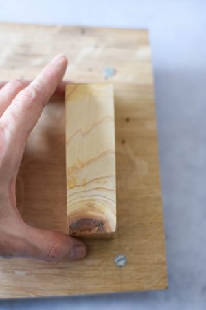 Badewannentablett DIY-Anleitung