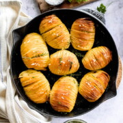 Hasselback potatoes