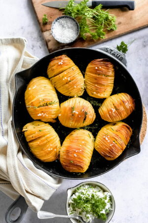 Hasselback potatoes