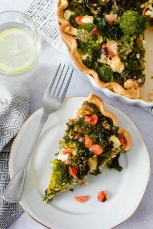 Grünkohl-Quiche