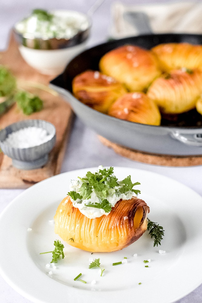 Hasselback Ofenkartoffeln
