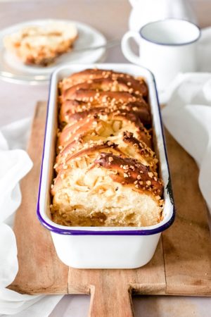 Süßes Zupfbrot mit Apfel-Zimt
