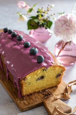 Blaubeer Eierlikörkuchen