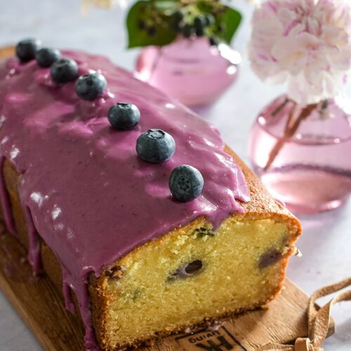 Blaubeer Eierlikörkuchen