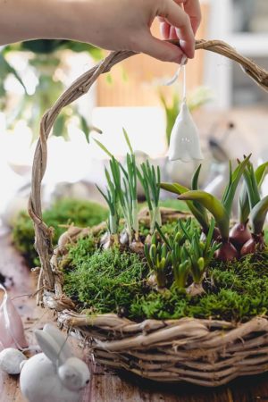 DIY-Osterkorb dekorieren