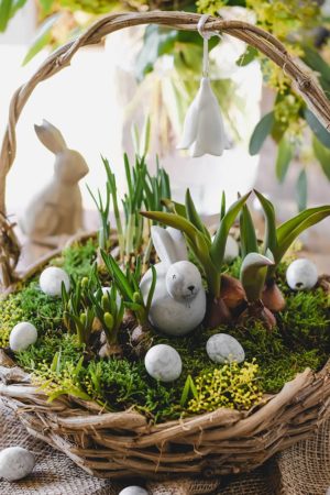 Frühlingshafte Osterdeko