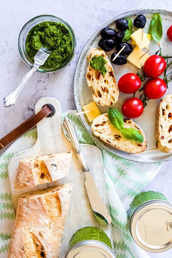 Bärlauchpesto Aufstrich