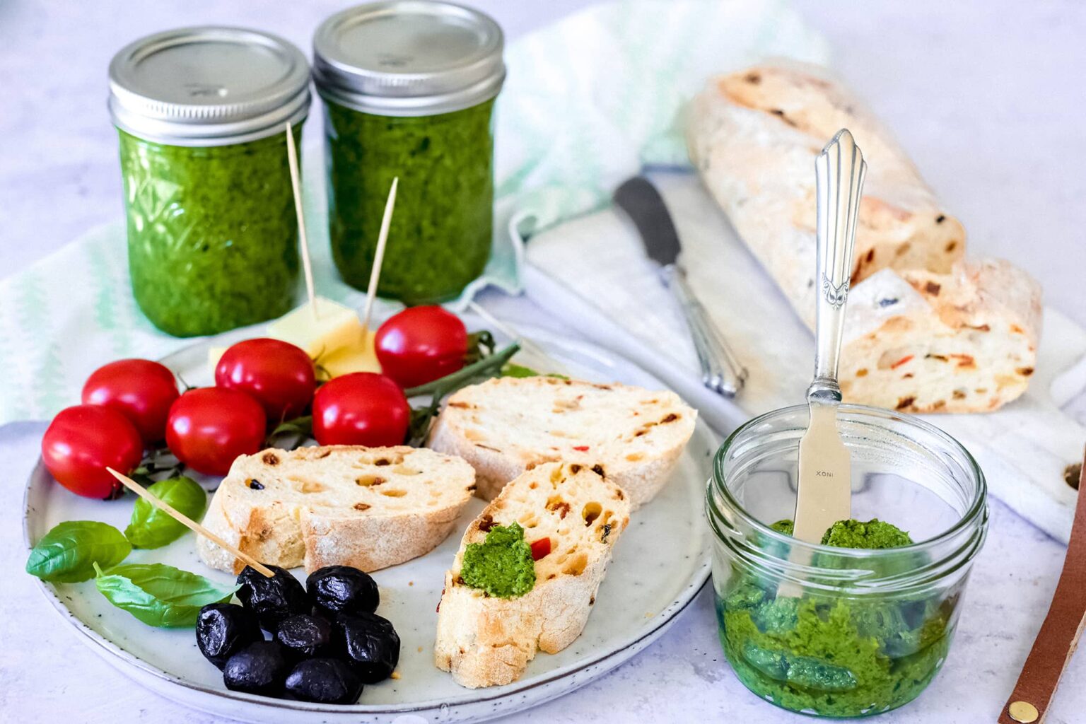 Thermomix Bärlauchpesto Rezept mit Walnüssen YouTube
