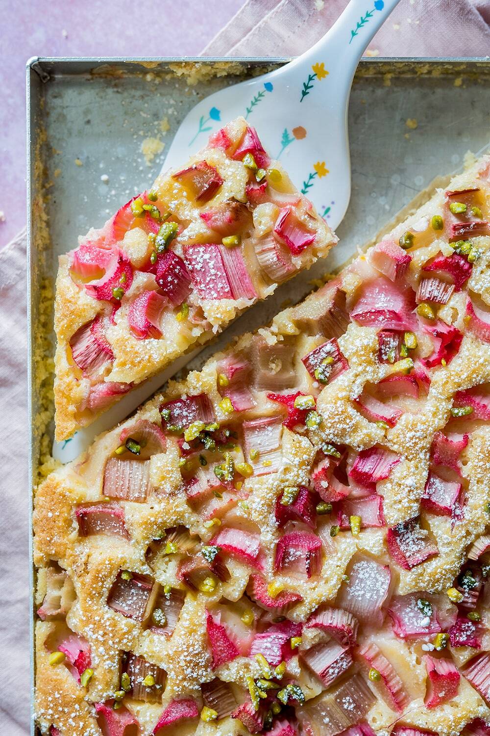 Blech Rhabarberkuchen