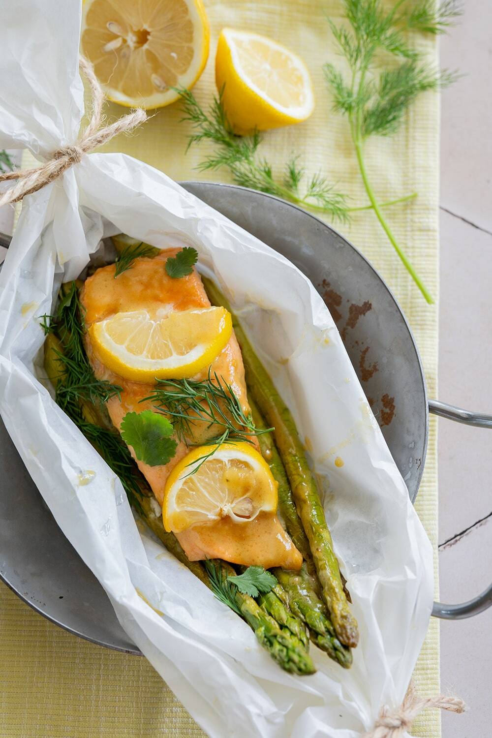 Lachsrezept mit Spargel