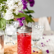 Erfrischender Fliedersirup