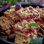 Zwetschgenkuchen Mürbteig mit Streusel