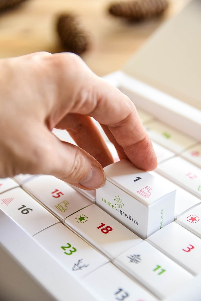 Gewürz-Adventskalender - Zauber der Gewürze