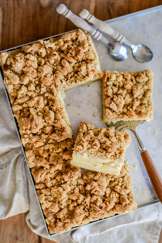 Apfelkuchen vom Blech