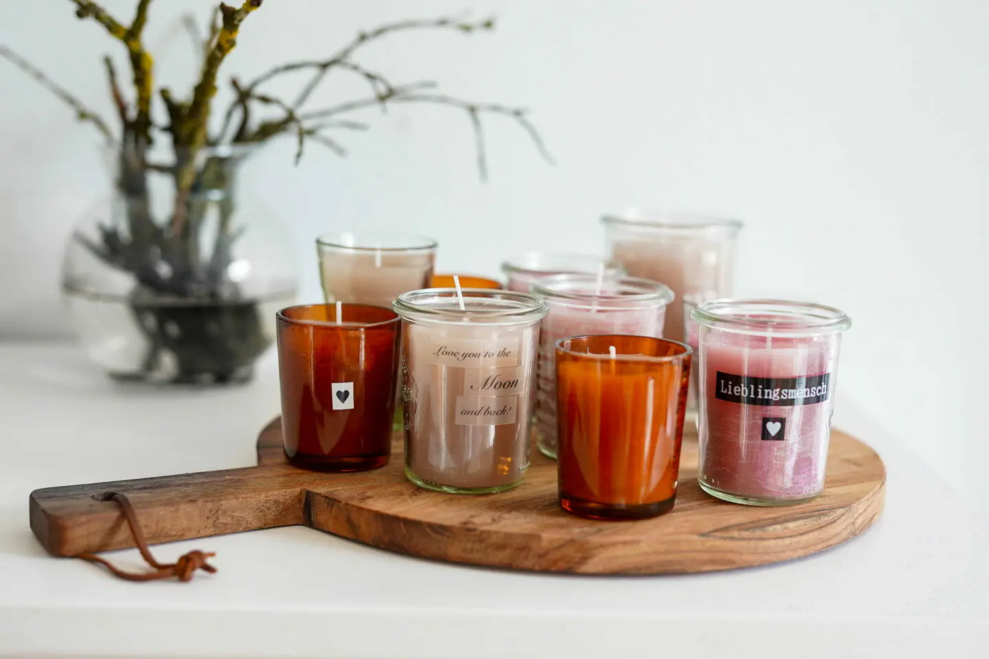 DIY Upcycling: Kerzen gießen - aus alten Wachsresten