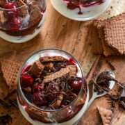 Kirsch-Joghurt-Schichtdessert