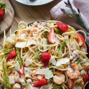 Erdbeer-Spargel-Spaghetti