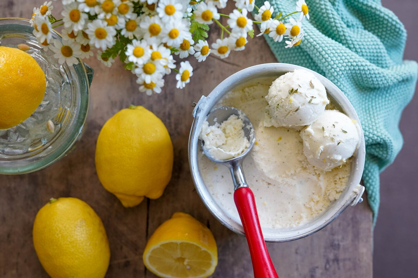Zitronen-Joghurt-Eis