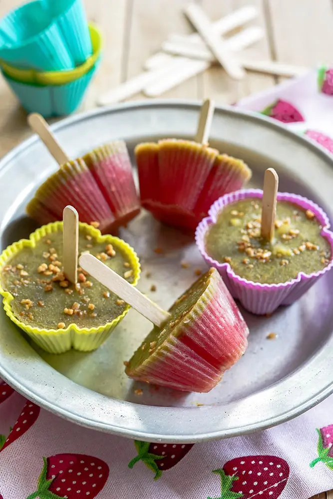 Gesundes Kinder-Eis im Kaktus-Look - Home and Herbs