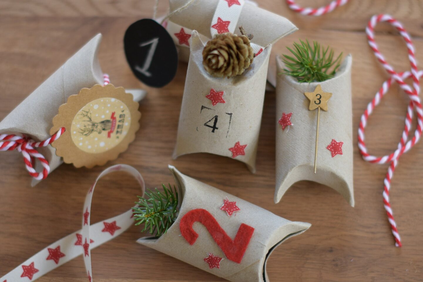 Geschenkverpackungen Adventskalender
