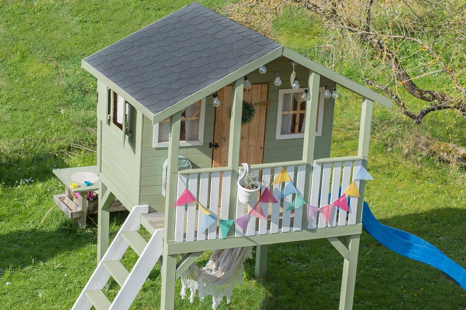 Stelzenhaus/Spielhaus & DIY Klapptisch Home and Herbs