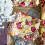 Himbeerkuchen-Pudding