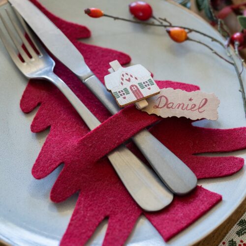 Tannenbaum Bestecktasche