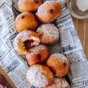 Krapfen, Pfannkuchen, Mini-Berliner