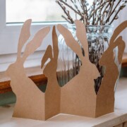 Osterdekoration Bastelvorlage