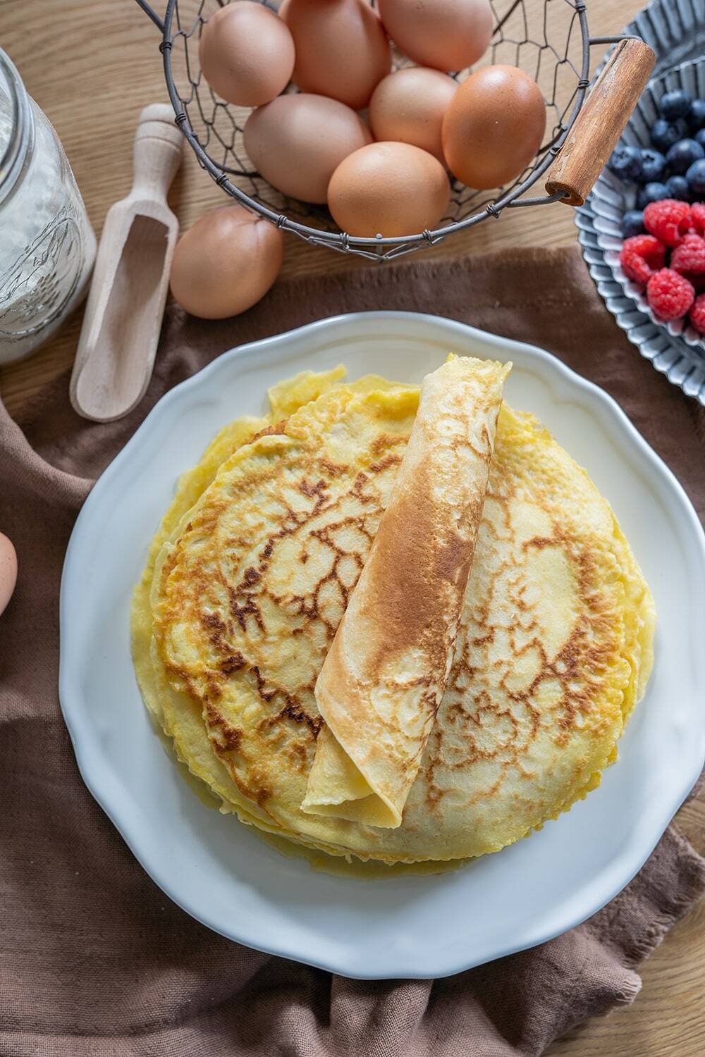 Eierpfannkuchen Grundrezept