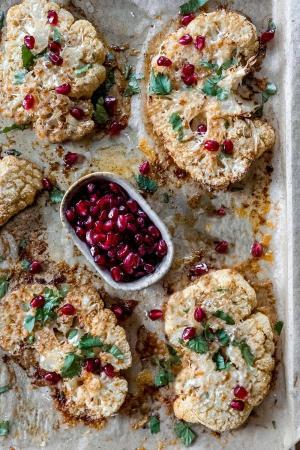 Blumenkohl Steaks - gesunde Beilage