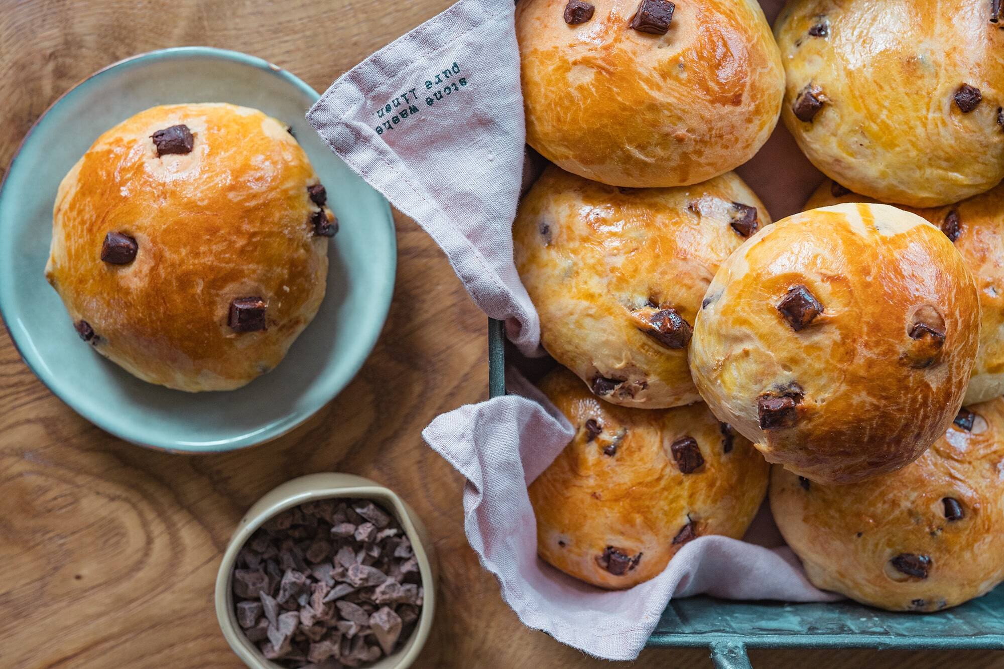 Schokoladen Brötchen