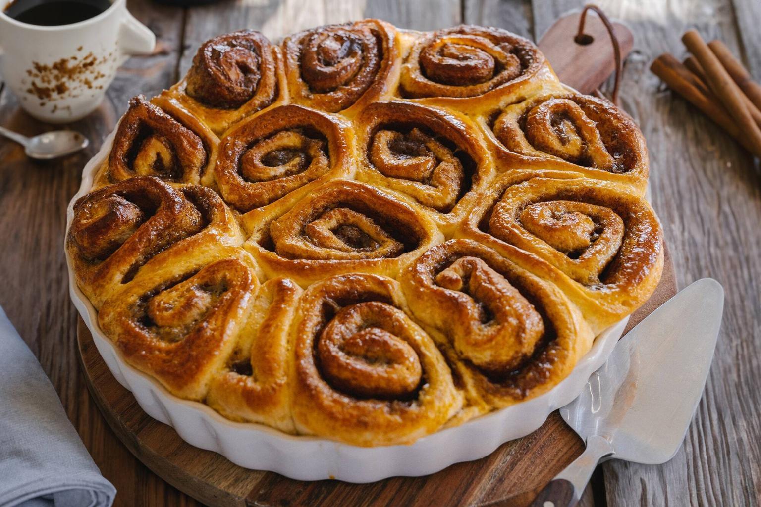 Schwedische Zimtschnecken (Kanelbullar) - Home and Herbs