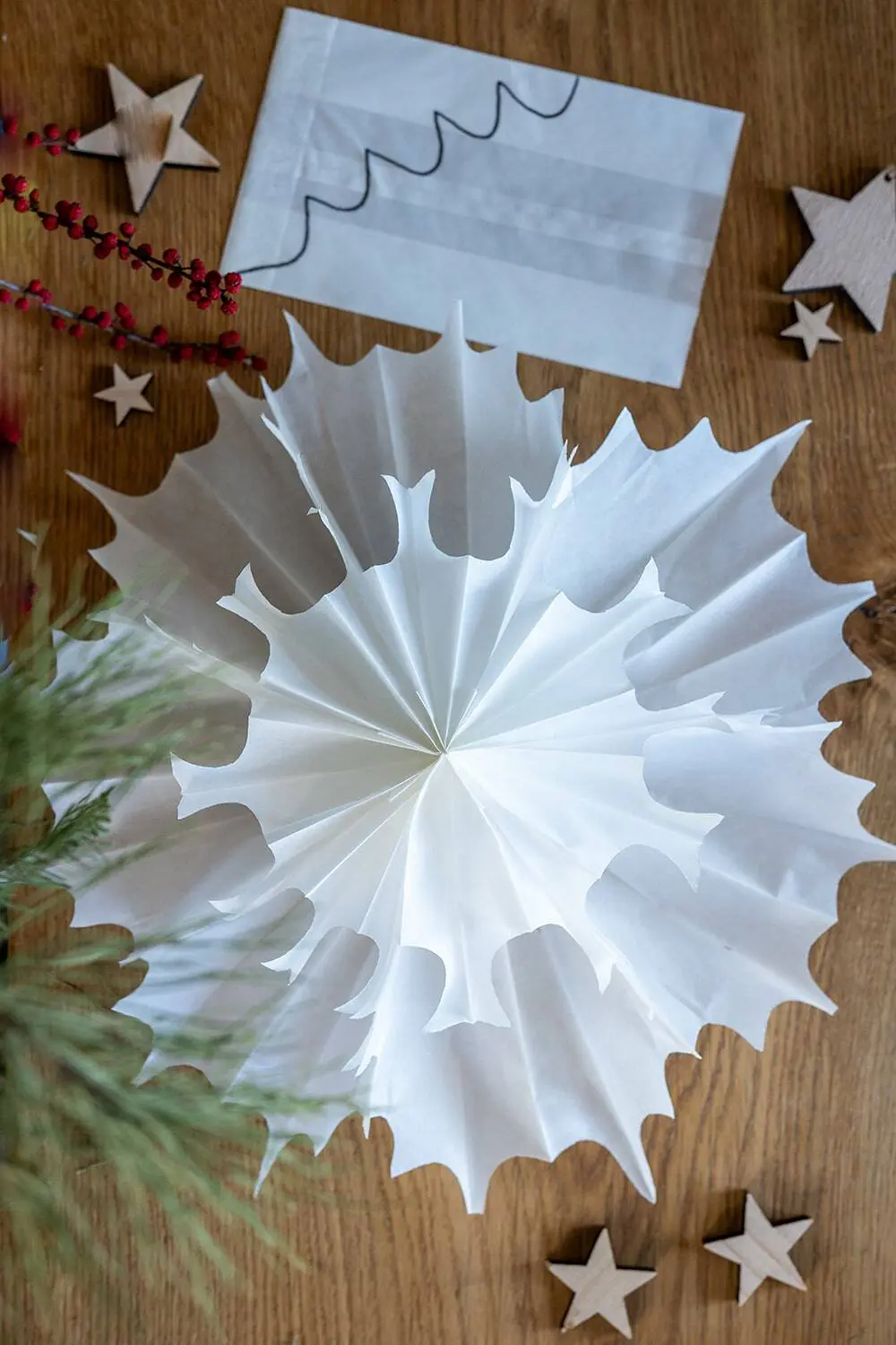 Butterbrottten Weihnachtssterne: Ein einfaches DIY fr schne  Weihnachtsdekoration - Home and Herbs