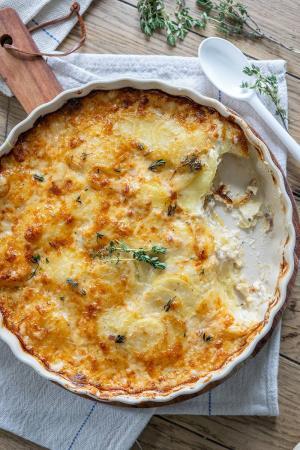 Cremiges Kartoffelgratinrezept