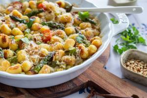 Gnocchi-Spargel-Pfanne